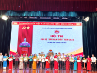 ĐẢNG BỘ SỞ GIÁO DỤC VÀ ĐÀO TẠO THAM GIA HỘI THI CÁN BỘ "DÂN VẬN KHÉO" NĂM 2023