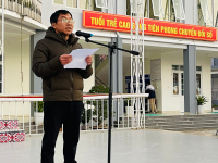 Một số hình ảnh khởi động phong trào “Giờ thứ 9” của đoàn viên công đoàn Trương Phổ thông Dân tộc nội trú tỉnh Cao Bằng