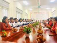 GẶP GỠ VÀ ĐỘNG VIÊN ĐỘI TUYỂN   THI CHỌN HỌC SINH GIỎI CẤP TỈNH NĂM HỌC 2023-2024
