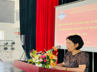 Cuộc thi nghiên cứu Khoa học kĩ thuật cấp trường dành cho học sinh THPT năm học 2023-2024: Đam mê và sáng tạo
