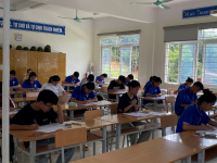 HỌC SINH LỚP 12 TRƯỜNG PHỔ THÔNG DÂN TỘC NỘI TRÚ  TỈNH CAO BẰNG THAM GIA KÌ THI THỬ TỐT NGHIỆP TRUNG HỌC PHỔ THÔNG NĂM 2024