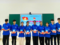 Đoàn Trường Phổ thông Dân tộc nội trú tỉnh Cao Bằng đẩy mạnh công tác phát triển đoàn trong năm học 2025 - 2026