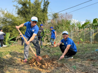 Hưởng ứng "Tết trồng cây đời đời nhớ ơn Bác Hồ" xuân Bính Ngọ năm 2026 tại Trường Phổ thông Dân tộc nội trú tỉnh Cao Bằng