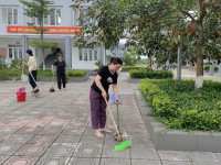 Trường Phổ thông Dân tộc nội trú tỉnh Cao Bằng duy trì thường trực, đảm bảo an ninh trật tự, giữ gìn cảnh quan xanh - sạch - đẹp trong kỳ nghỉ hè năm 2026.