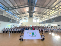 Khơi nguồn năng lượng tích cực: Khai mạc giải bóng đá nam học sinh hướng tới trường học hạnh phúc tại Trường Phổ thông Dân tộc nội trú tỉnh Cao Bằng