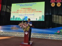 Trường Phổ thông Dân tộc nội trú tỉnh Cao Bằng tích cực hưởng ứng Chiến dịch "Làm cho thế giưới sạch hơn" năm 2026